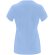 Camiseta manga corta mujer Capri Roly 100% algodón 170 g/m² Azul celeste detalle 22