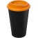 Americano® Eco Vaso reciclado de 350 ml Negro intenso/naranja