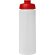 Baseline® Plus Bidón deportivo con Tapa Flip de 750 ml Transparente/rojo detalle 3