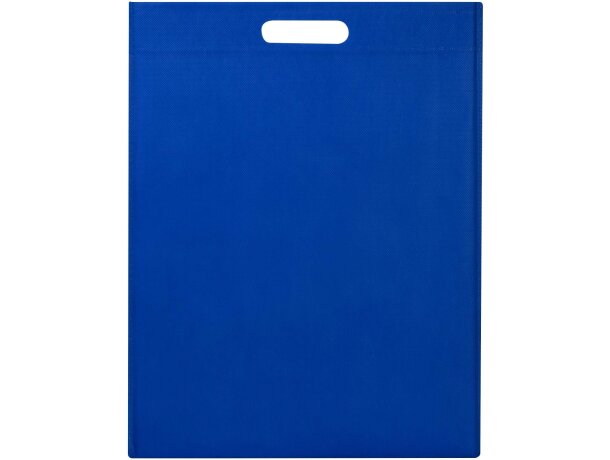 Bolsa tote EcoSeal de poliéster reciclado con certificado GRS Azul real detalle 15
