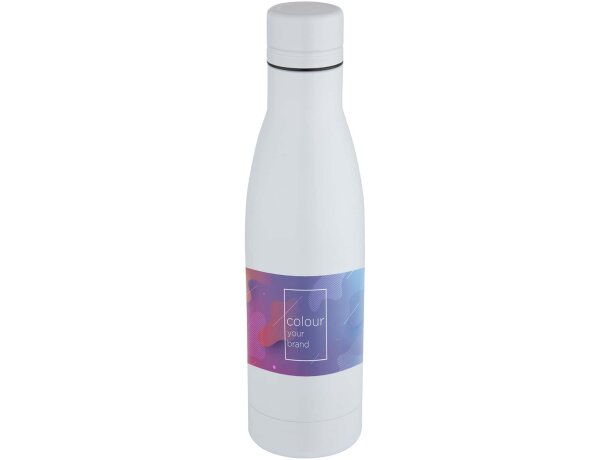 Botella térmica Vasa 500ml acero con aislamiento de cobre Blanco detalle 1