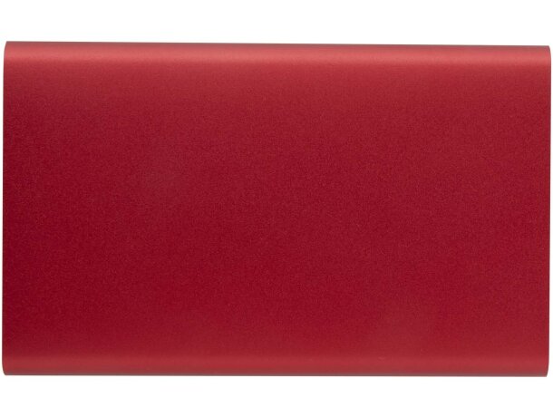 Batería externa Pep 4000 mAh aluminio reciclado certificado RCS Rojo detalle 9