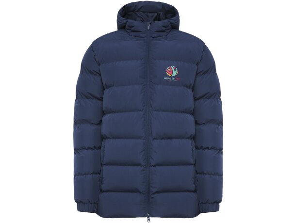 Parka aislamiento unisex Nepal Roly resistente agua y viento Azul marino detalle 1
