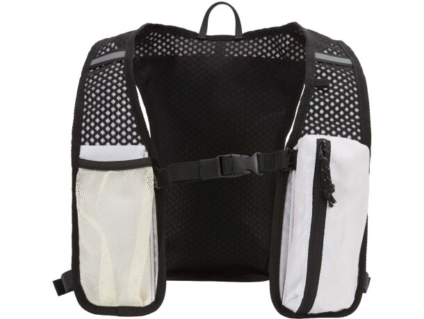 Chaleco running Nomad con mochila hidratación 5L reciclado detalle 12