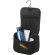 Neceser pequeño y compacto con gancho para colgar personalizado negro intenso