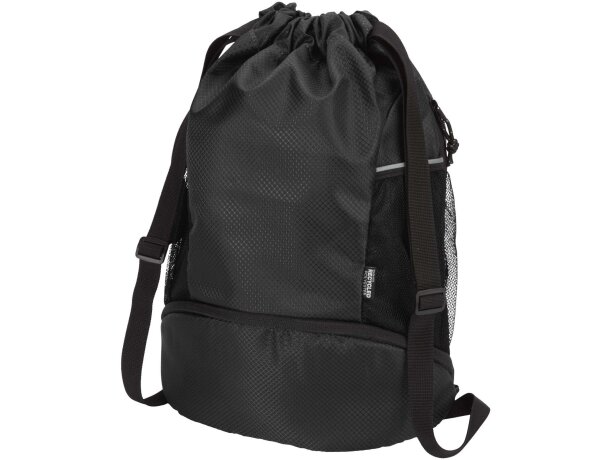 Bolsa deportiva Nomad 18L con cordón y compartimentos separados detalle 15