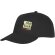 Gorra dividida en 6 paneles. Ideal para merchandising Negro intenso detalle 42