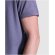 Polo manga corta unisex Cobain Roly acabado vintage Gris detalle 25