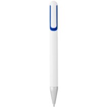 Bolígrafo de giro blanco combinado con color personalizado blanco
