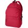 Mochila moderna con doble bolsillo frontal Rojo