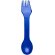 Cuchara, tenedor y cuchillo 3 en 1 Epsy Azul detalle 6