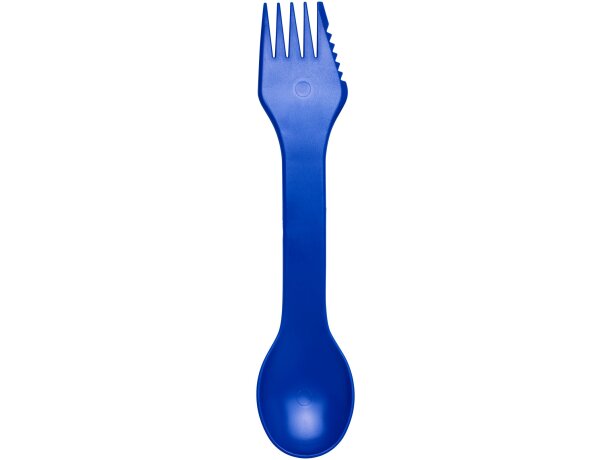 Cuchara, tenedor y cuchillo 3 en 1 Epsy Azul detalle 5