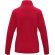 Chaqueta polar mujer Zelus con microforro 140 g/m² Rojo detalle 9