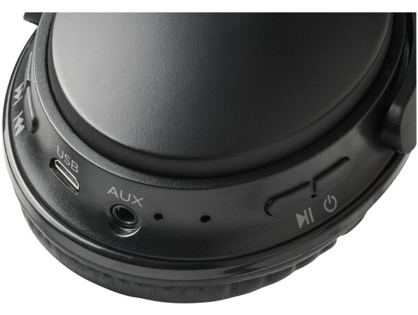 Auriculares Bluetooth® Blaze retroiluminados bajos profundos alta nitidez Negro intenso detalle 7