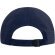 Gorra reciclada de 6 paneles Cool Fit GRS Mica Azul marino detalle 16