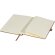Libreta A5 de ante Carbony Marrón detalle 12