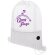 Mochila de cuerdas para empresa poliéster Oriole Blanco detalle 16