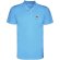Polo deportivo manga corta infantil Monzha Roly transpirable Azul turquesa detalle 13