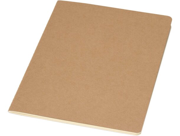 Libreta Slyk A5 kraft sostenible con papel certificado FSC Natural detalle 4