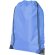 Mochila saco con cuerdas de poliéster 210d azul claro