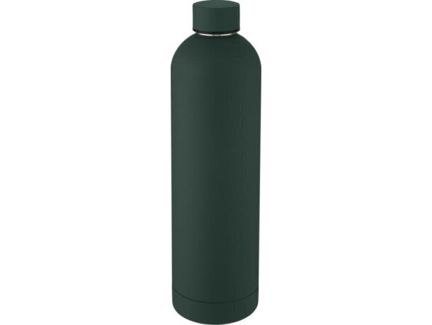 Botella térmica Spring 1L con aislamiento al vacío de cobre Verde detalle 3