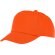 Gorra infantil de 5 paneles Feniks Kids Naranja