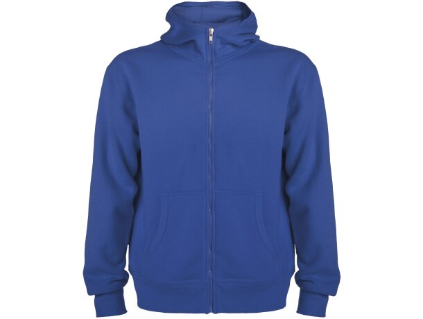 Sudadera con capucha y cremallera Montblanc Roly unisex Rojo detalle 35