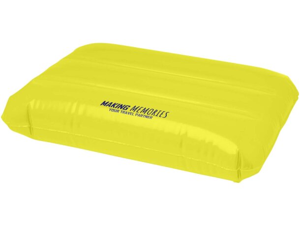 Almohada hinchable para playa Sunny en PVC resistente al agua Amarillo detalle 10