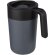 Taza térmica Nordia con doble pared reciclada de 400ml Gris