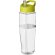 H2O Active® Tempo Bidón deportivo con tapa con boquilla de 700 ml Transparente/lima