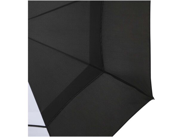 Paraguas cortaviento Jeff con apertura automática y fibra vidrio Blanco detalle 22