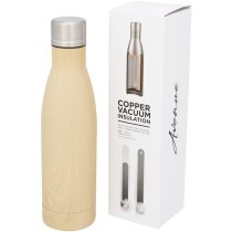 Termo Vasa 500ml vacío cobre aspecto madera natural