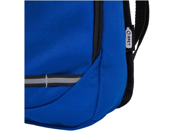 Mochila exterior GRS RPET Trails 6,5L certificada sostenible Azul real detalle 28