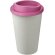 Americano® Eco Vaso reciclado de 350 ml Blanco/rosa