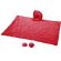 Llavero con poncho impermeable