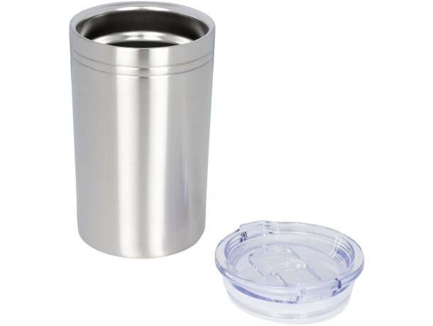 Vaso Pika 330ml acero inoxidable doble pared aislamiento vacío Plateado detalle 6