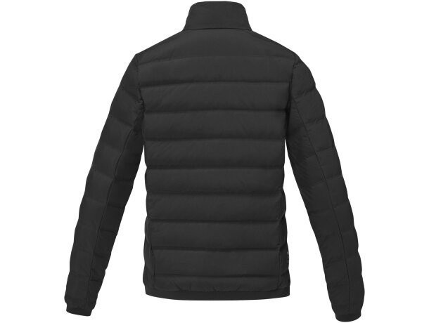 Chaqueta plumón reciclado certificado RDS para mujer Macin Negro intenso detalle 13