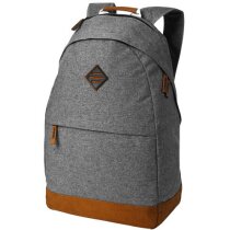 Mochila para portátil de 15,6 personalizada gris medio Mochila para portátil de 15,6 personalizada gris medio