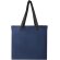 Bolsa tote plegable EcoFold de poliéster reciclado certificado GRS Azul marino detalle 9