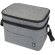 Bolsa nevera Tundra 13L poliéster reciclado certificado GRS Gris mezcla