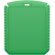 Rascador hielo rectangular reciclado Thrym Verde detalle 21