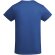 Camiseta manga corta infantil algodón orgánico Breda Roly Azul real detalle 11