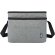 Bolsa nevera Tundra 13L poliéster reciclado certificado GRS Gris mezcla detalle 2