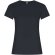 Camiseta mujer algodón orgánico entallada Golden Roly ébano