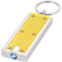 Llavero con minilinterna y pulsador personalizado Llavero con minilinterna y pulsador personalizado