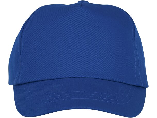 Gorra infantil de 5 paneles Feniks Kids Azul detalle 17