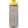Bidón deportivo de 650 ml con tapa Flip H2O Active® Base Tritan™ Carbón/amarillo detalle 19