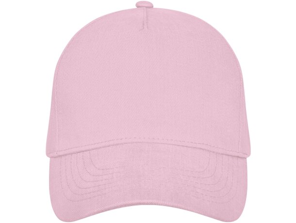 Gorra de 5 paneles totalmente personalizable para tu estilo único Rosa claro detalle 14