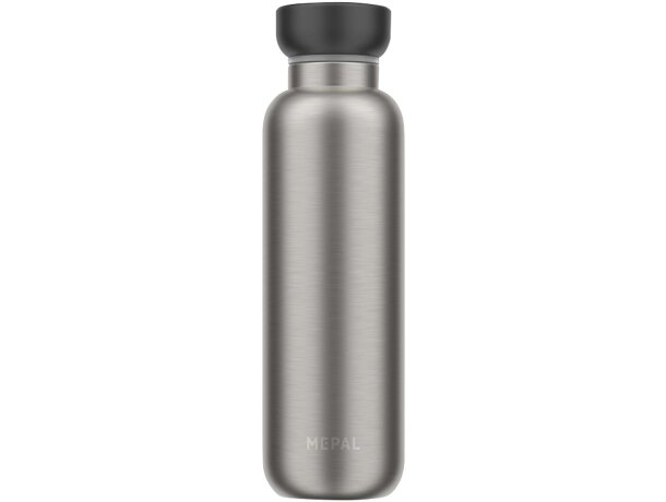 Botella térmica Mepal Ellipse 500ml con aislamiento doble pared Negro intenso detalle 5
