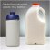 Bidón deportivo Baseline reciclado con tapa Flip 500ml Natural/azul detalle 20